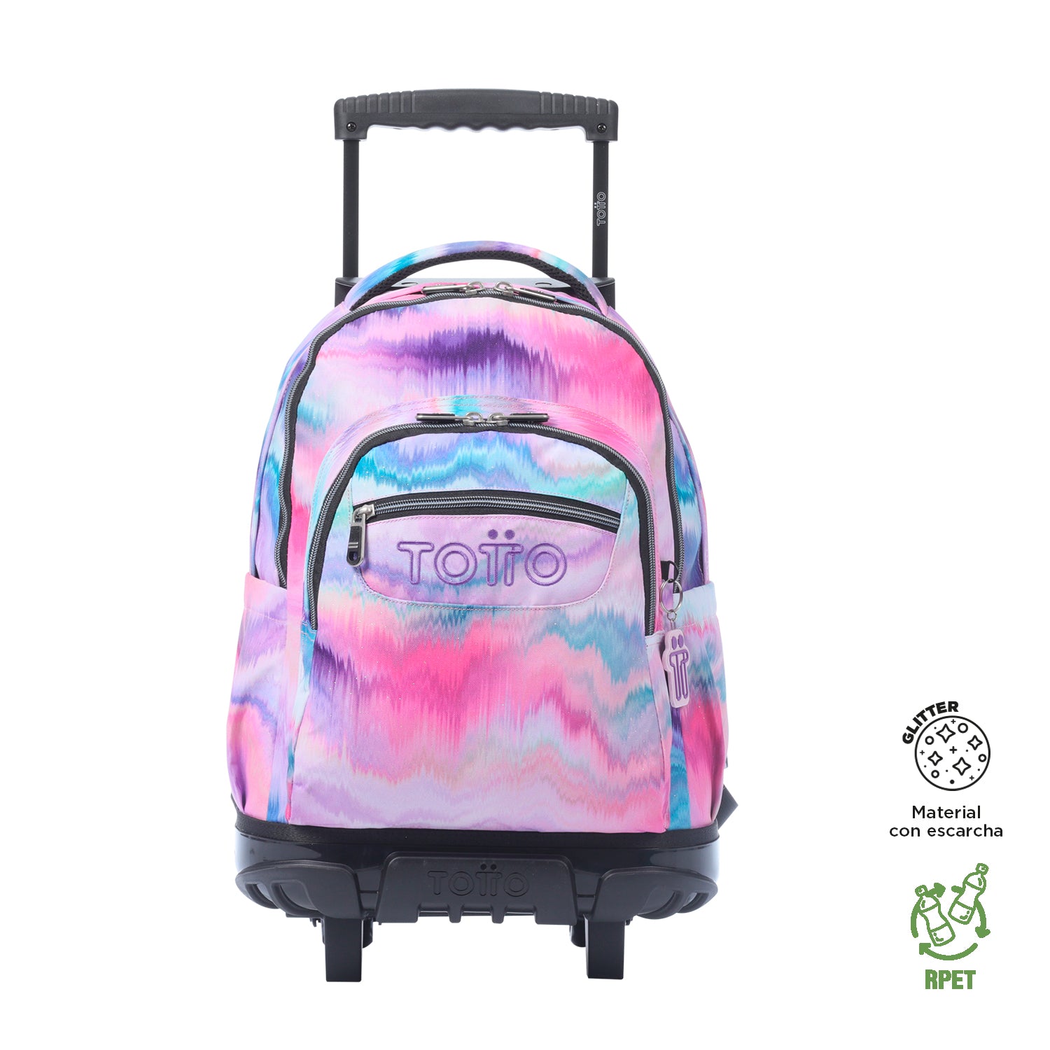 Totto - Mochila Tiza con ruedas Glitter Star Butterfly | Totto | ToysR