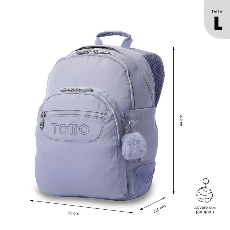Mochila Universitaria Rayol Ecole Morada Mujer