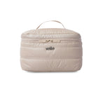 Click to visit Cosmetiquera Multiuso Moxi Grande Beige/Metálico