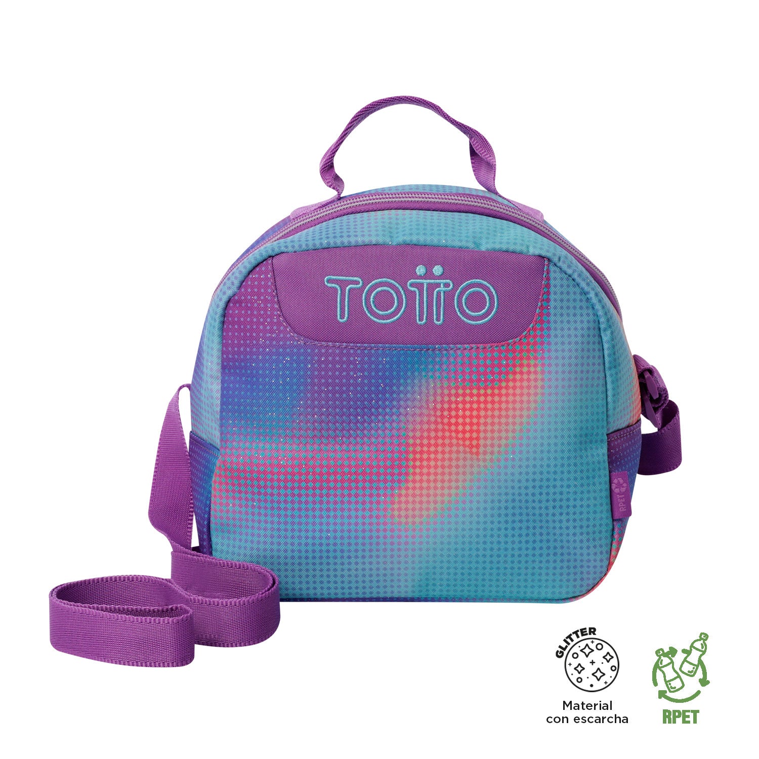 LONCHERA BORRADOR GLITTER 6D2