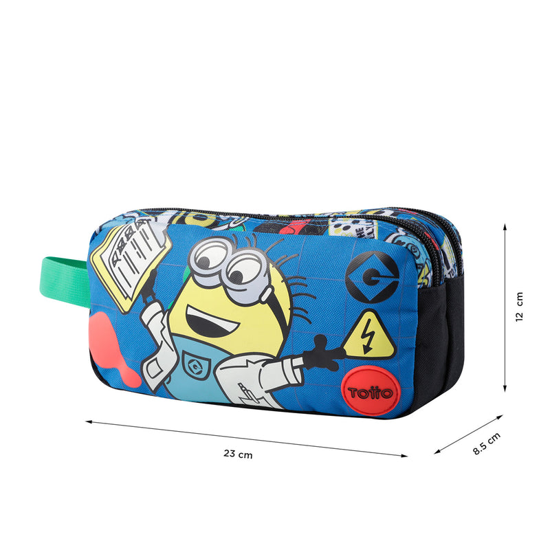 CARTUCHERA MINIONS CHEMICAL 8JP