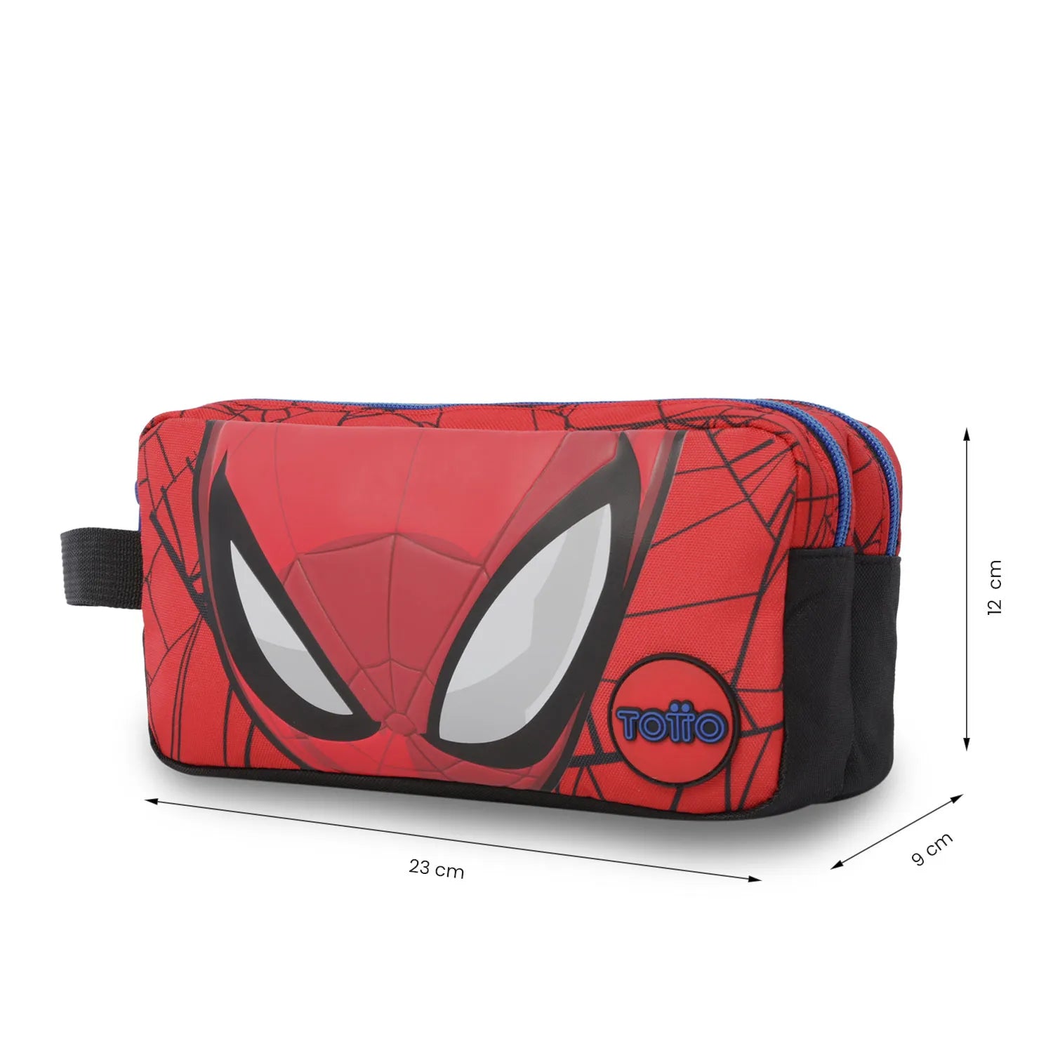 Cartuchera Escolar Grande para Niño 2 Cuerpos Spiderman Urban Roja