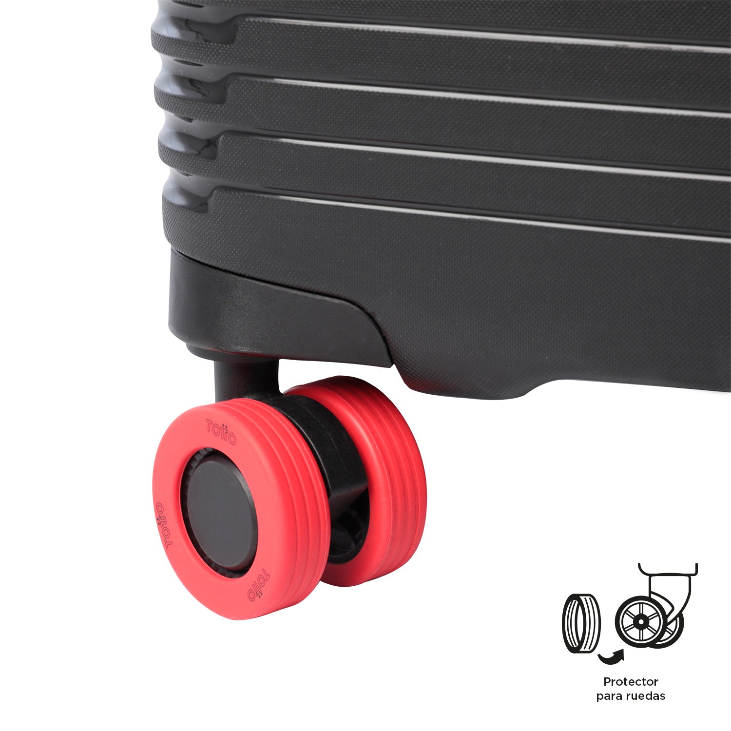 ACCESORIO VIAJE PROTECTOR RUEDAS GUM X4 R24