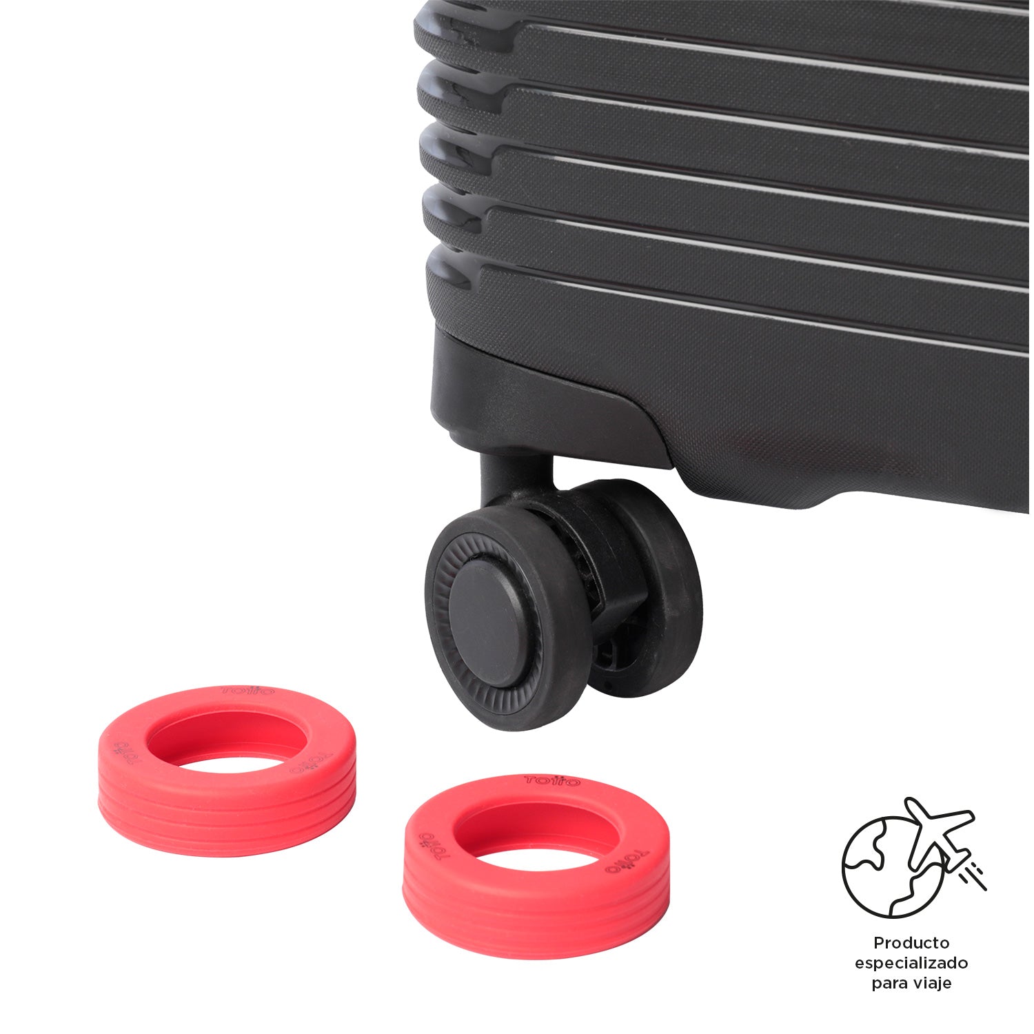 ACCESORIO VIAJE PROTECTOR RUEDAS GUM X4 R24