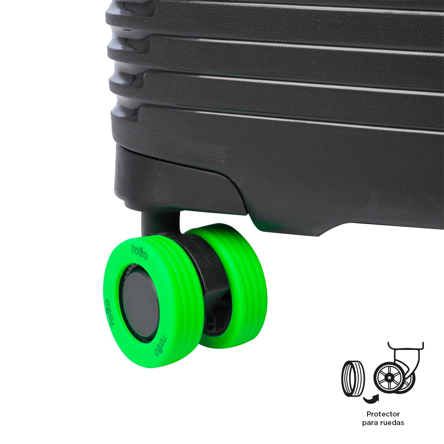 ACCESORIO VIAJE PROTECTOR RUEDAS GUM X4 V1B