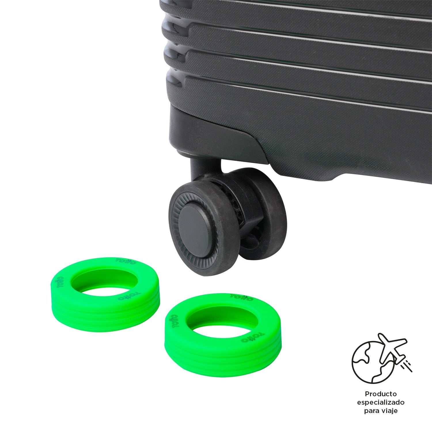ACCESORIO VIAJE PROTECTOR RUEDAS GUM X4 V1B