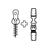 SLIDER DE SEGURIDAD CON CHAPA