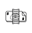 AJUSTE / CIERRE EN VELCRO CON DIENTE PLÁSTICO