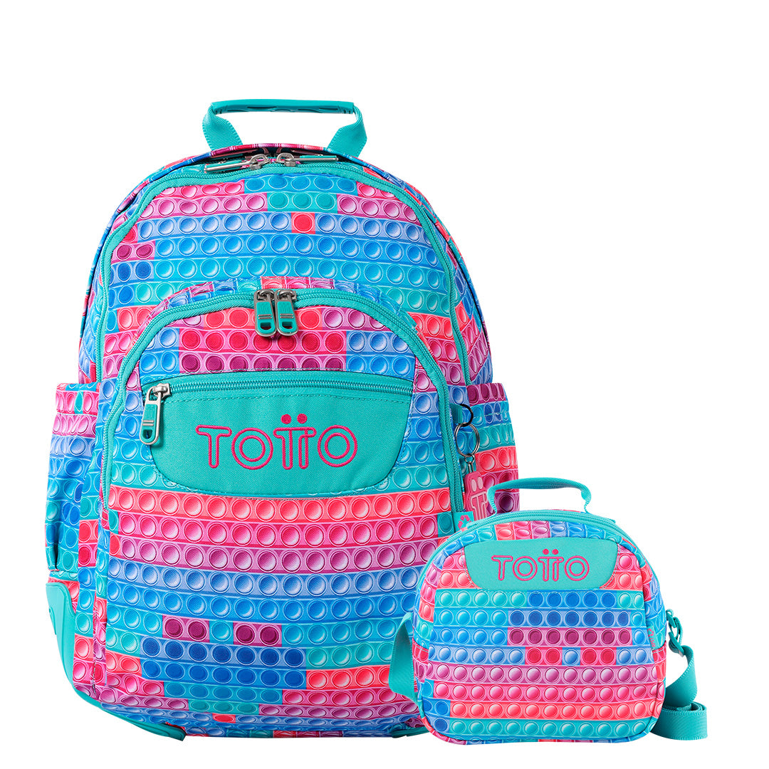 Combo 9IR – Mochila Rayol + Lonchera Pizarra