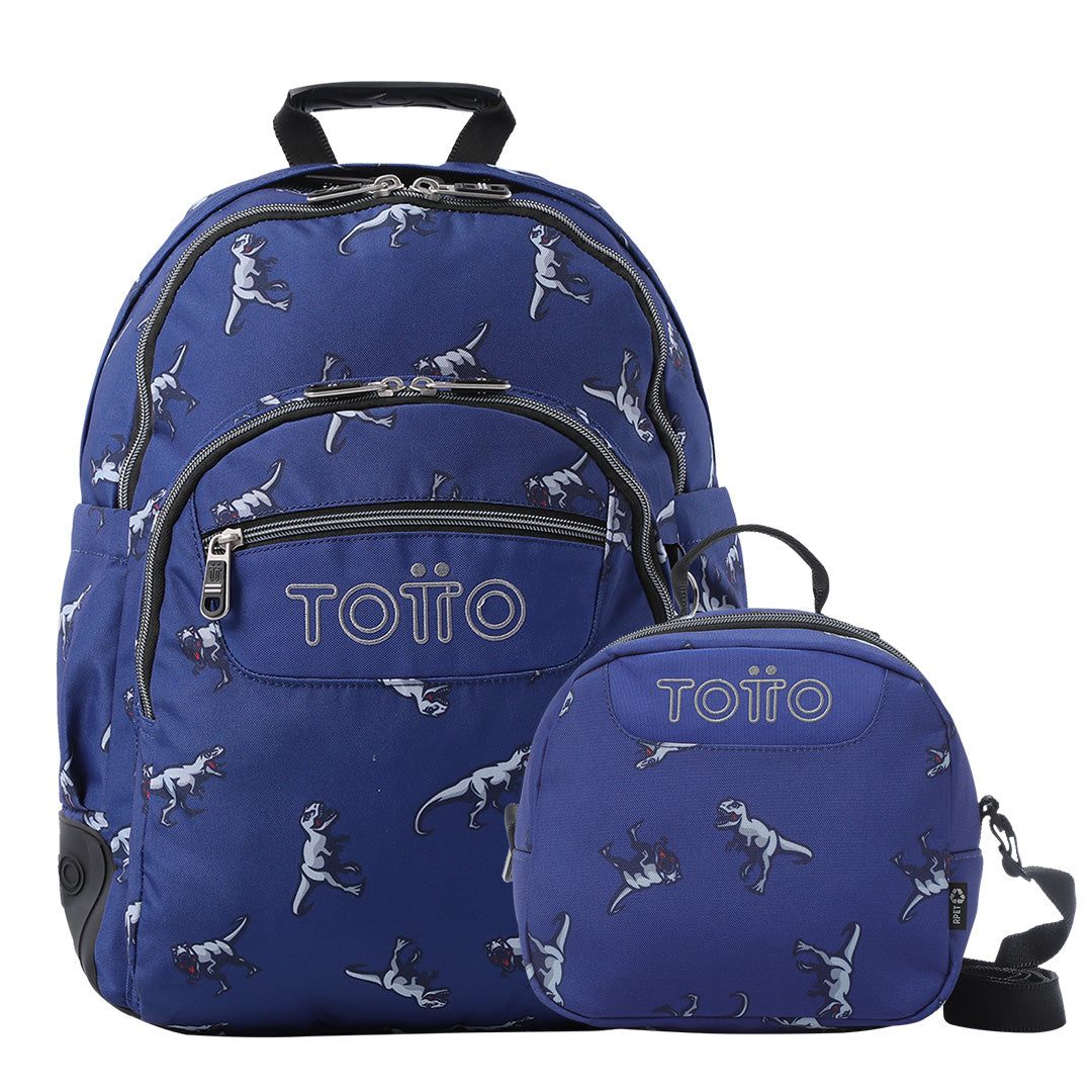 Combo 9JB – Mochila Rayol + Lonchera Borrador