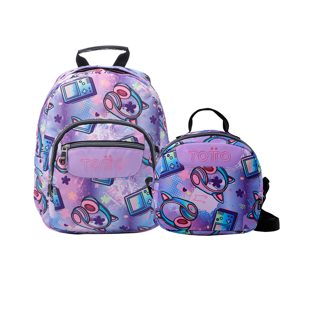 COMBO 4QH - Mochila Tempera + Lonchera Borrador