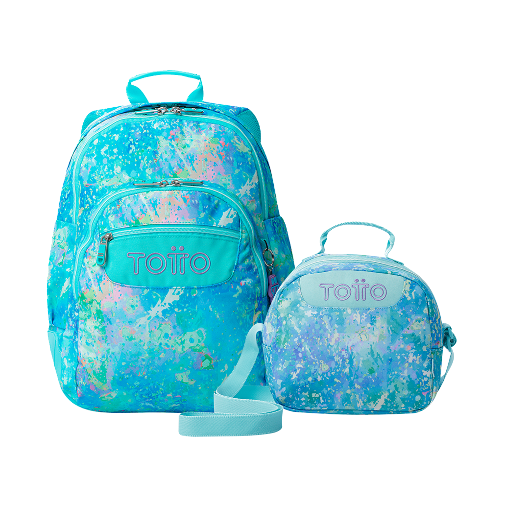 COMBO 0JG - Mochila Rayol + Lonchera Borrador