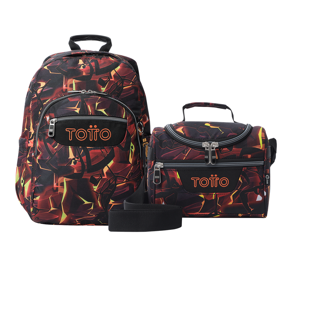 COMBO 6YW- Mochila Acuarela + Lonchera Pizarra