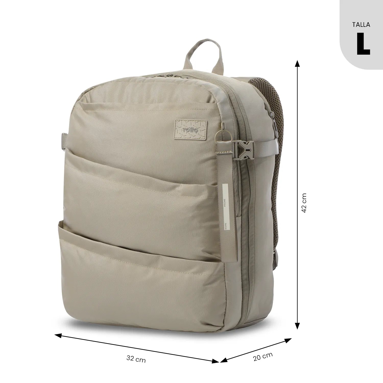 Mochila de Viaje Grande Crew Café