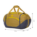 Tula de Viaje Mediana Gotcha Amarilla/Gris