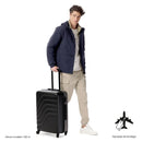 MALETA VIAJE 360 BAZY M Negra Unisex