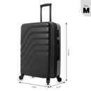 MALETA VIAJE 360 BAZY M Negra Unisex