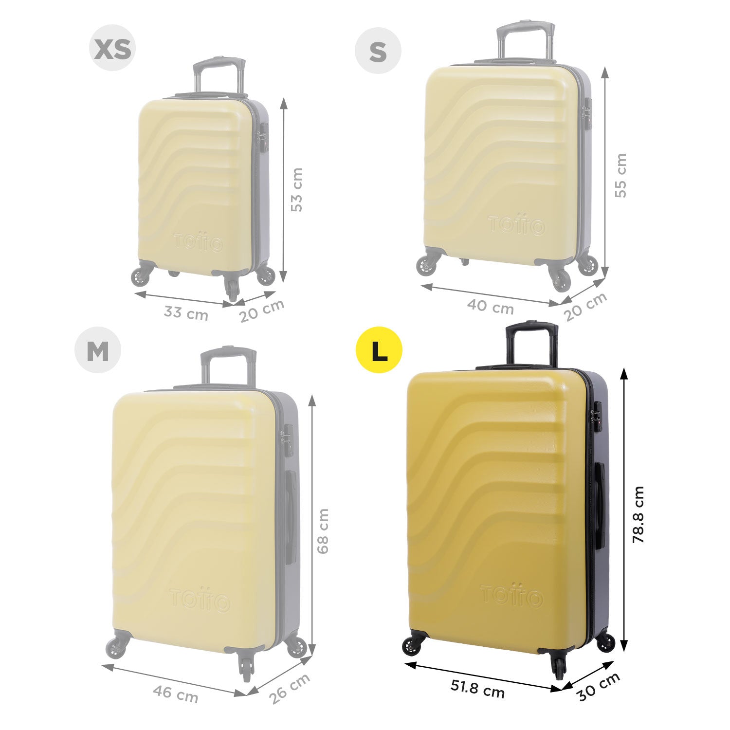MALETA VIAJE 360 BAZY L V27