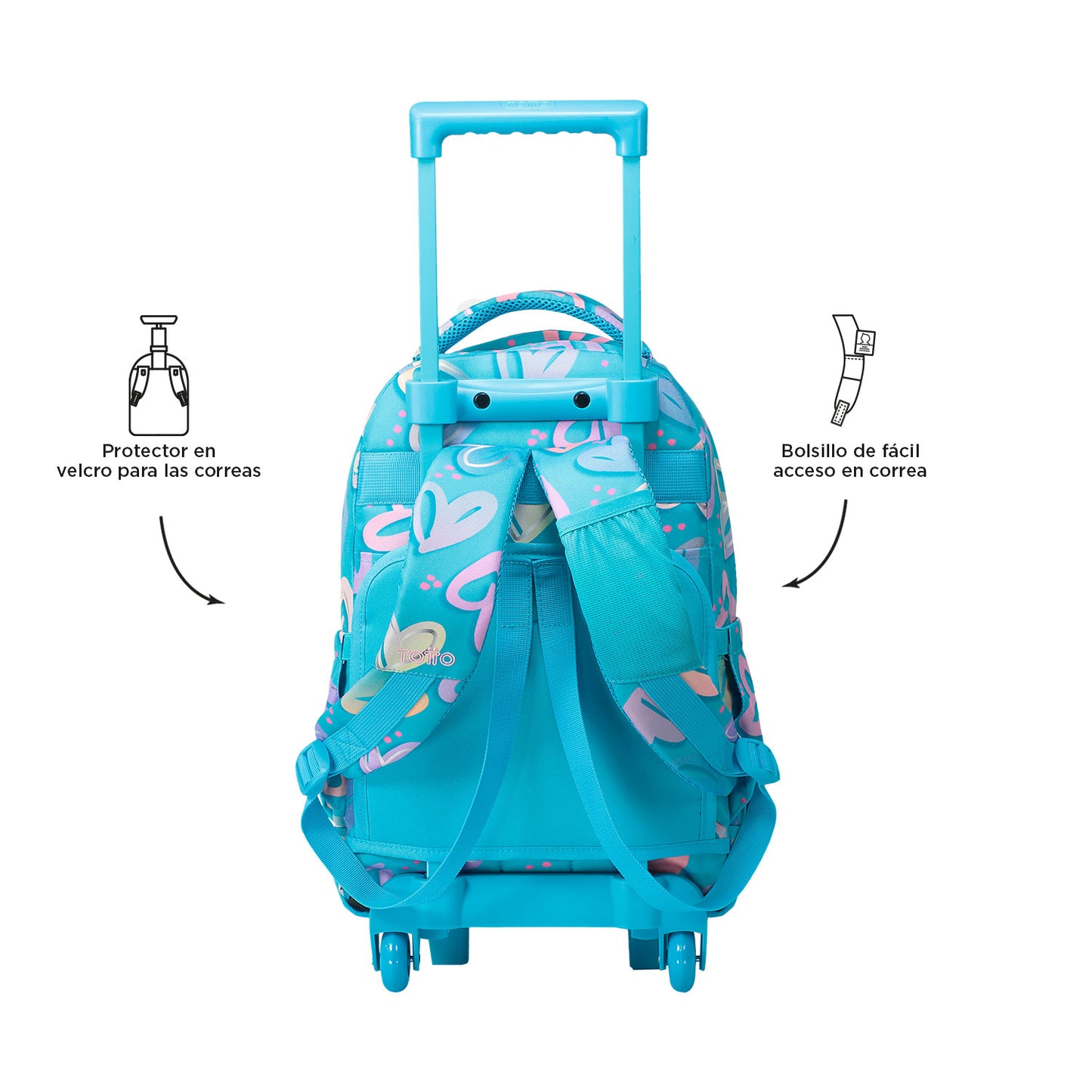 Mochila con ruedas Resma 6JT