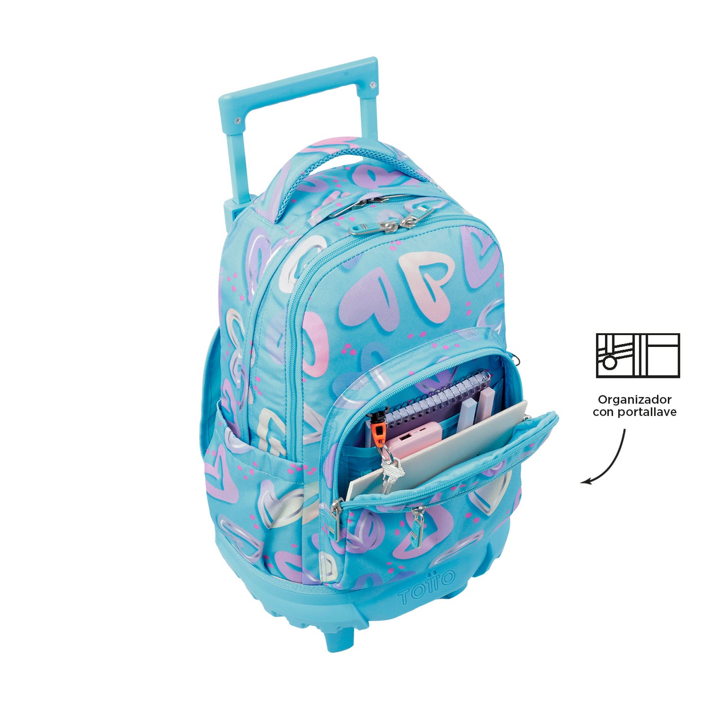Mochila con ruedas Resma 6JT