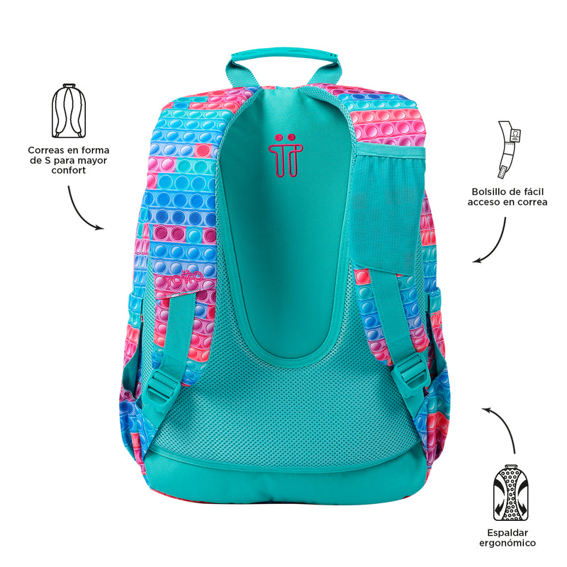 MOCHILA ACUARELA 9IR