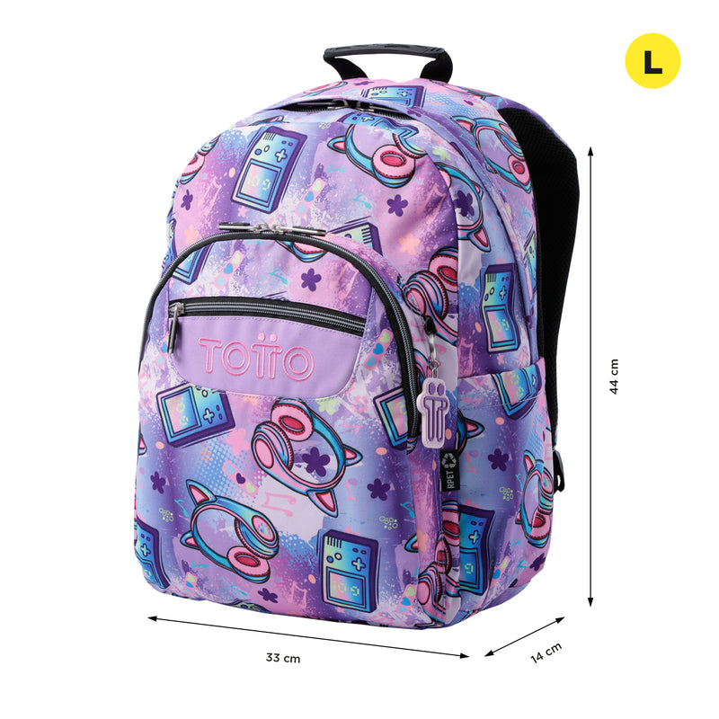 MOCHILA ACUARELA 4QH