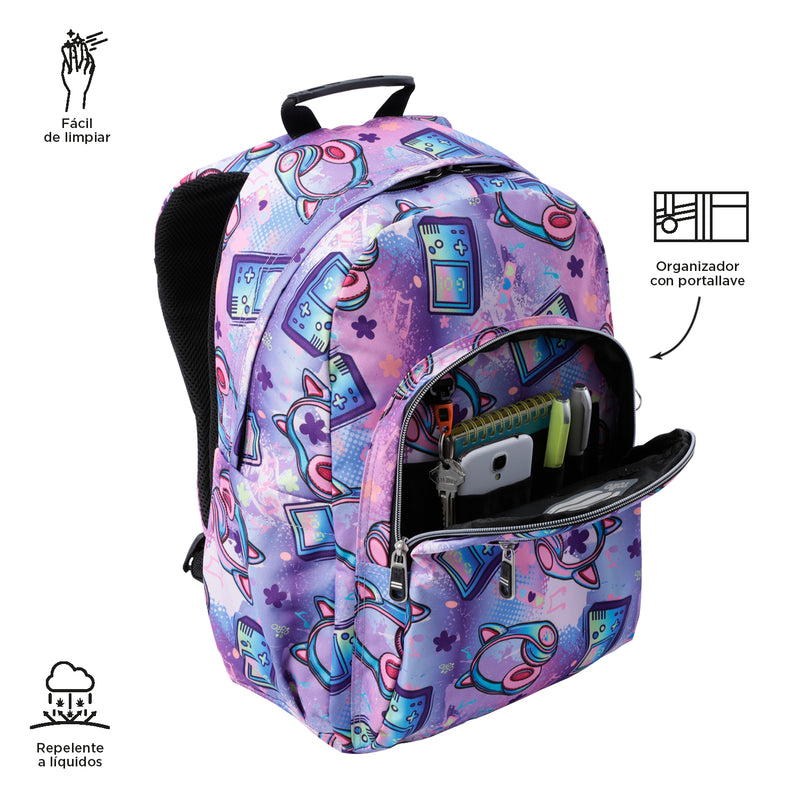 MOCHILA ACUARELA 4QH