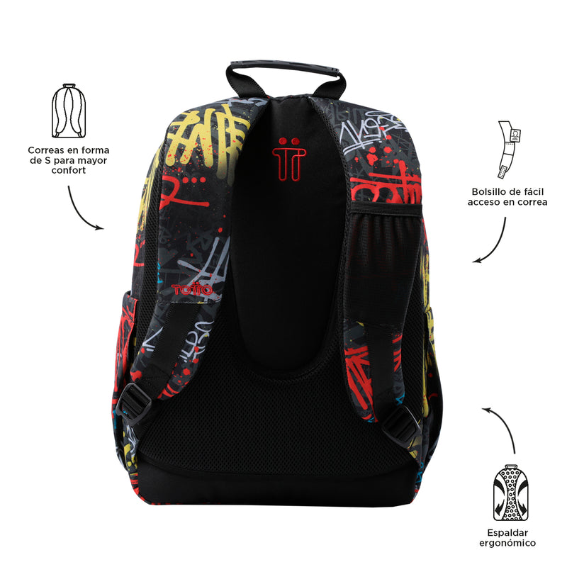 MOCHILA ACUARELA 6CS