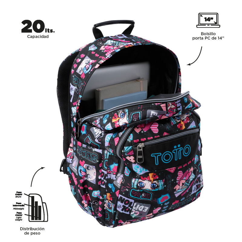 MOCHILA ACUARELA 6CZ