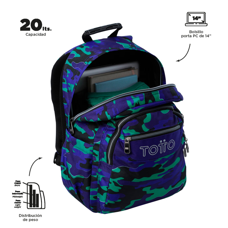 MOCHILA ACUARELA 8JY