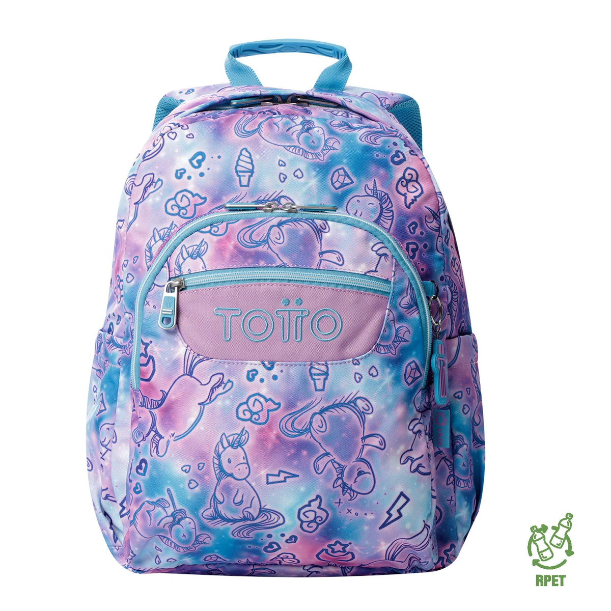 COMBO 4QS- Mochila Acuarela + Lonchera Pizarra + Multiuso Escuadra