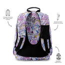 MOCHILA ACUARELA  GLITTER 1I2