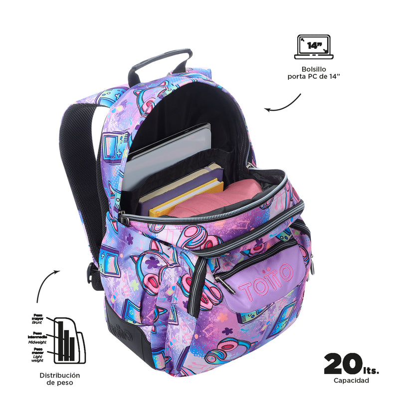 MOCHILA RAYOL 4QH