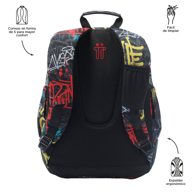 MOCHILA RAYOL 6CS