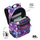 MOCHILA RAYOL GLITTER 5Q6