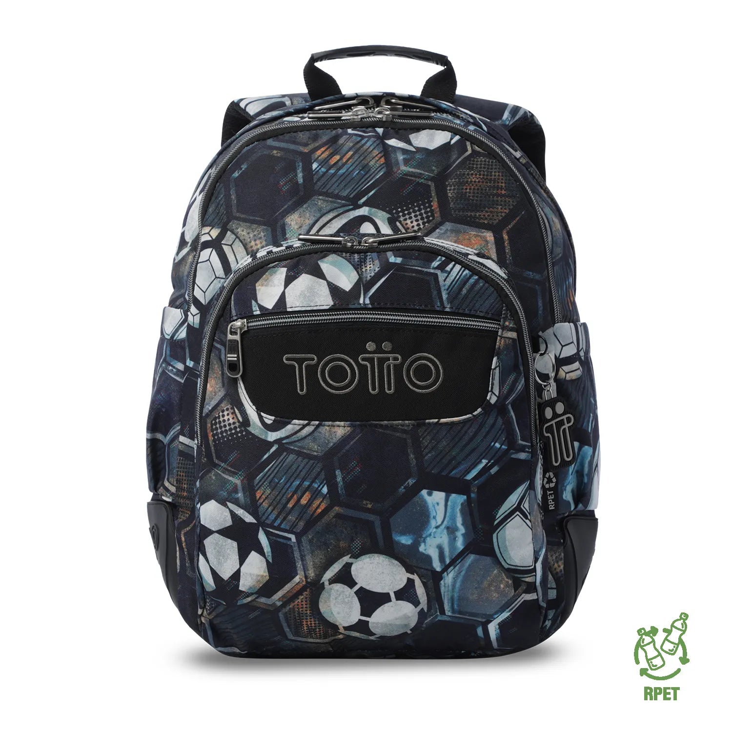 Mochila Escolar Juvenil Rayol Negro