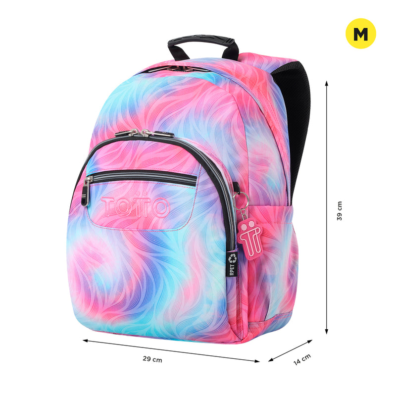 MOCHILA GOMMAS GLITTE 9IZ (Pequeña)