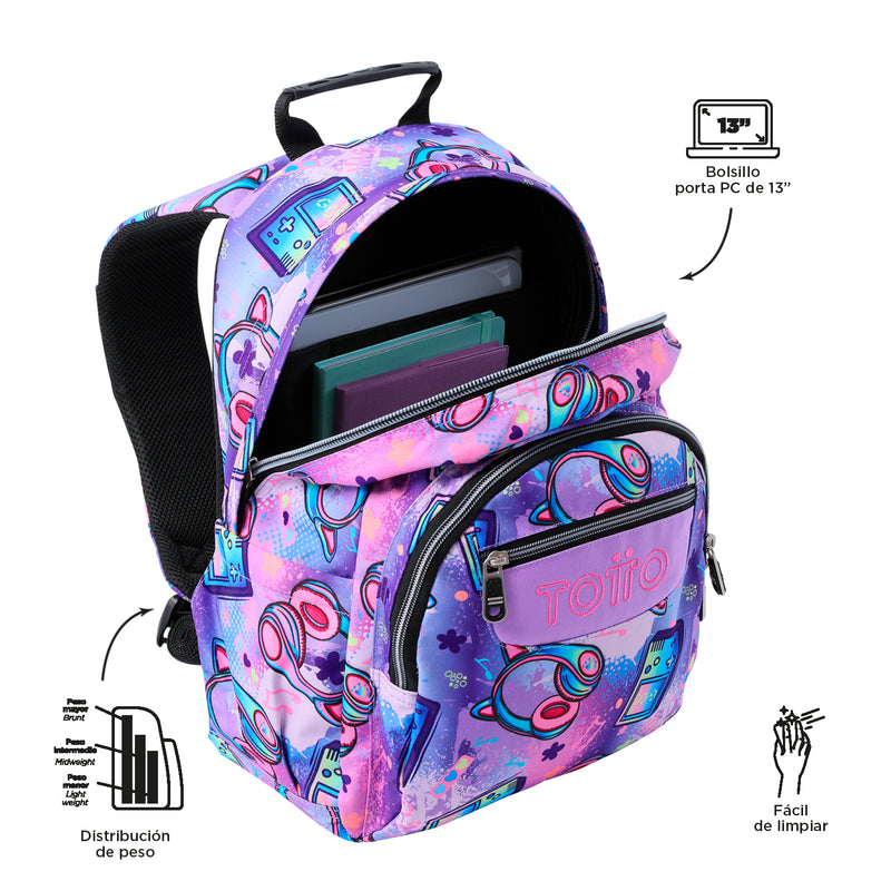 MOCHILA GOMMAS 4QH