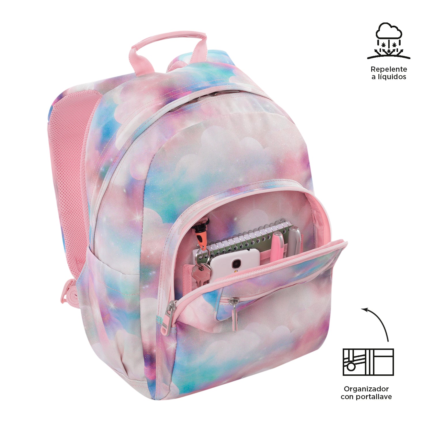 MOCHILA GOMMAS GLITTER 0JH