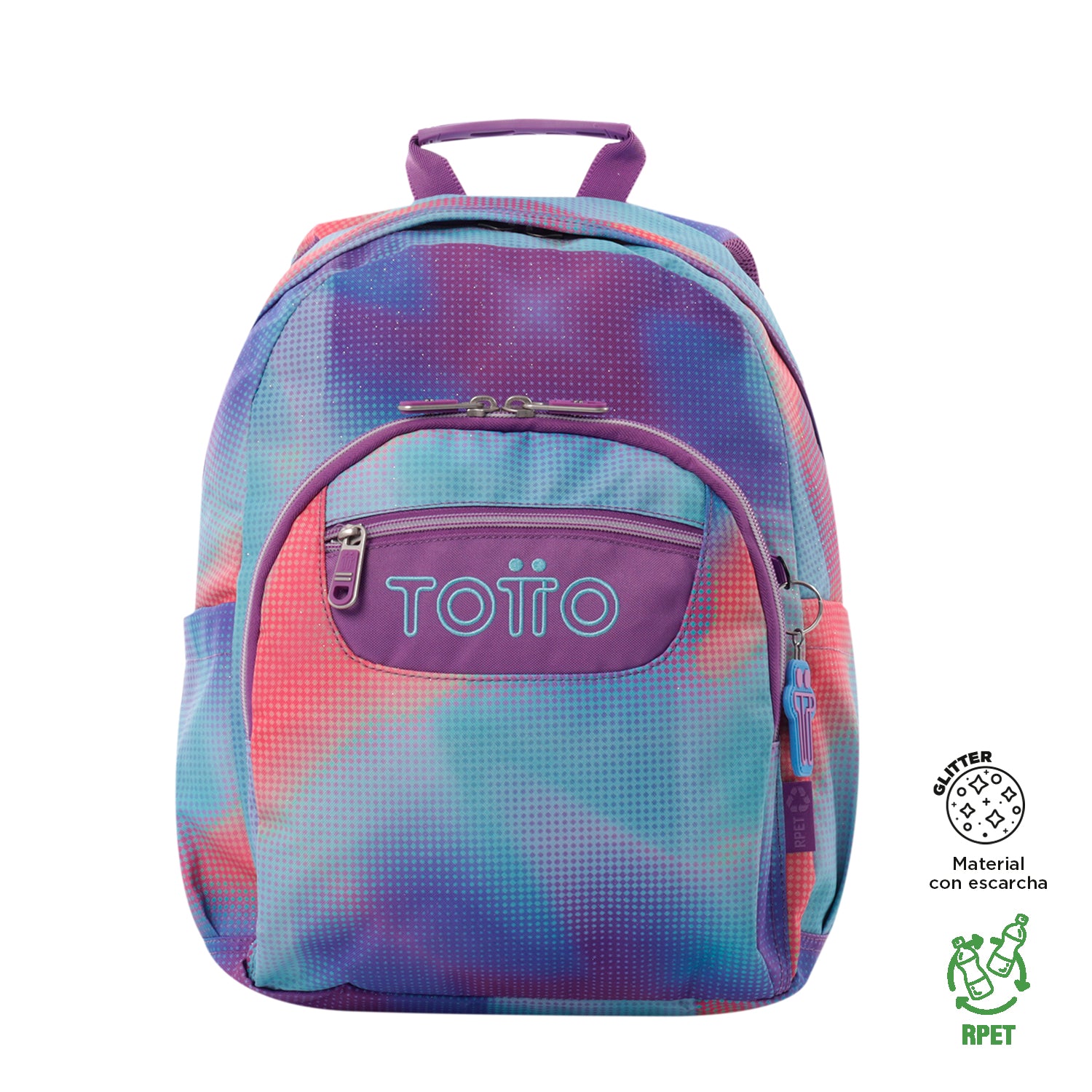 MOCHILA GOMMAS GLITTER 6D2