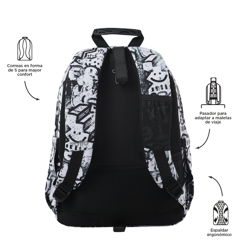 MOCHILA ACUARELA 5HJ (Mediana)