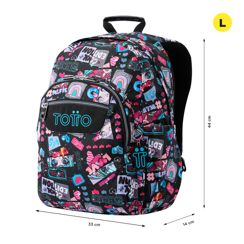 MOCHILA ACUARELES 6CZ