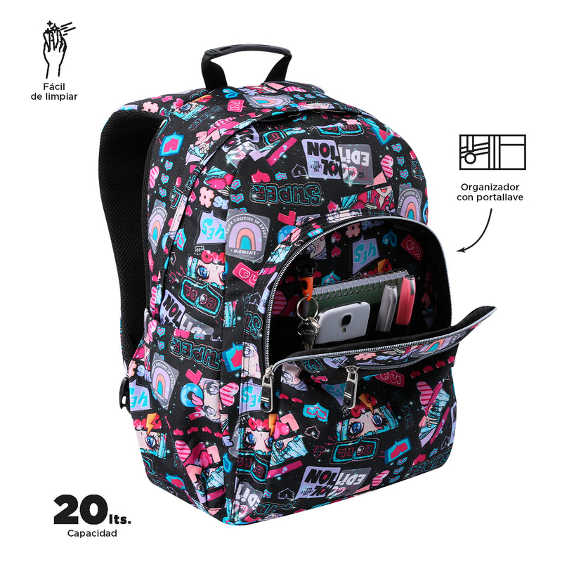 MOCHILA ACUARELES 6CZ