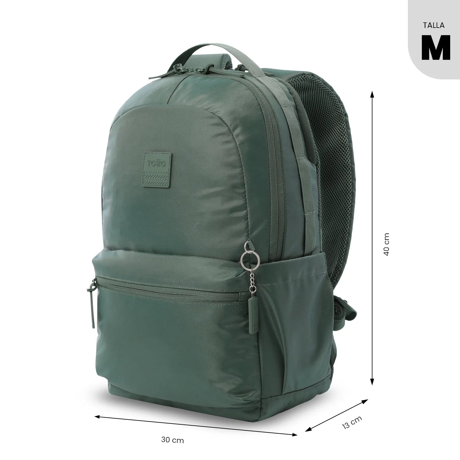 Mochila Universitaria Dytto Porta PC 15" Verde