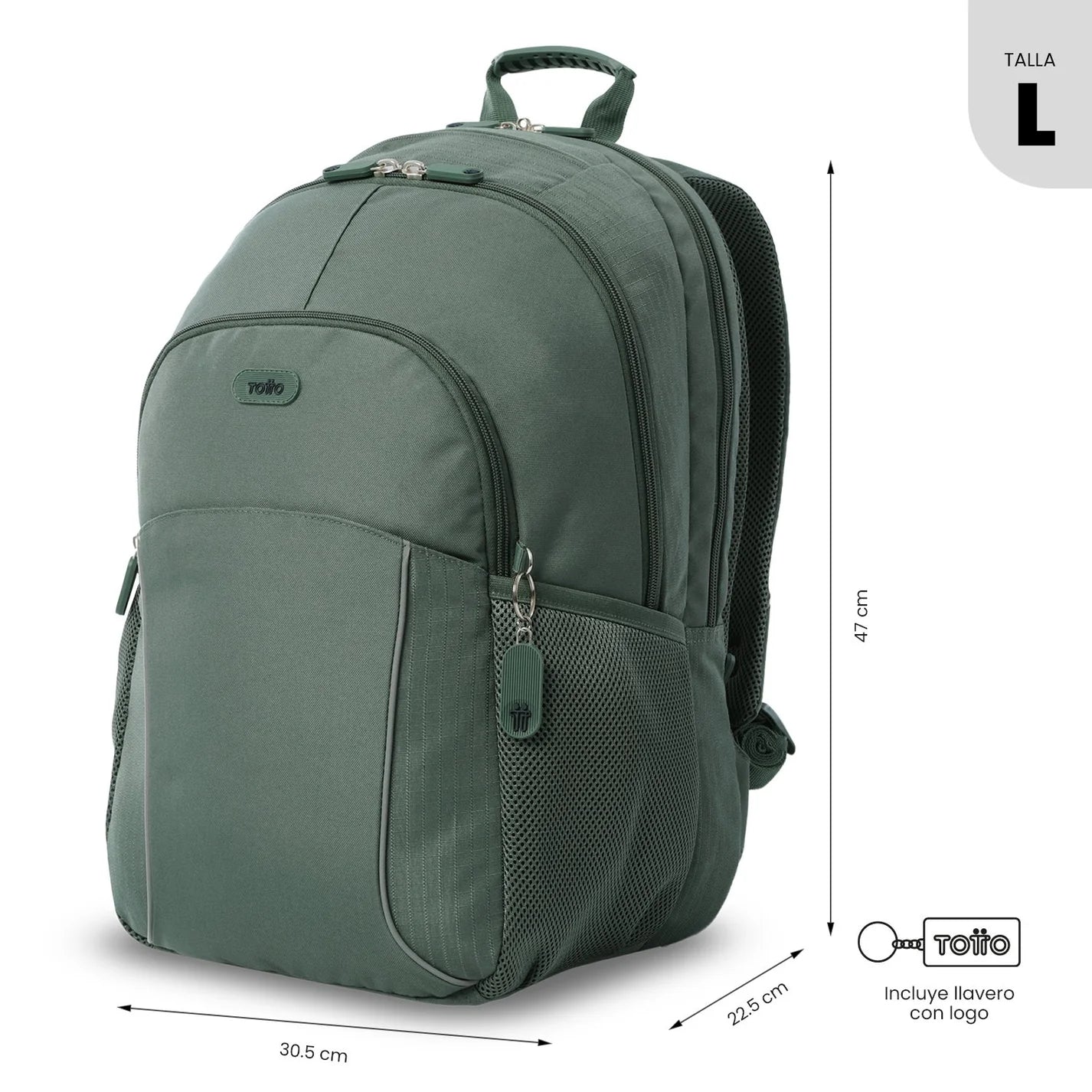 MOCHILA P TABLET Y PC CAMBRI 2.0 VERDE