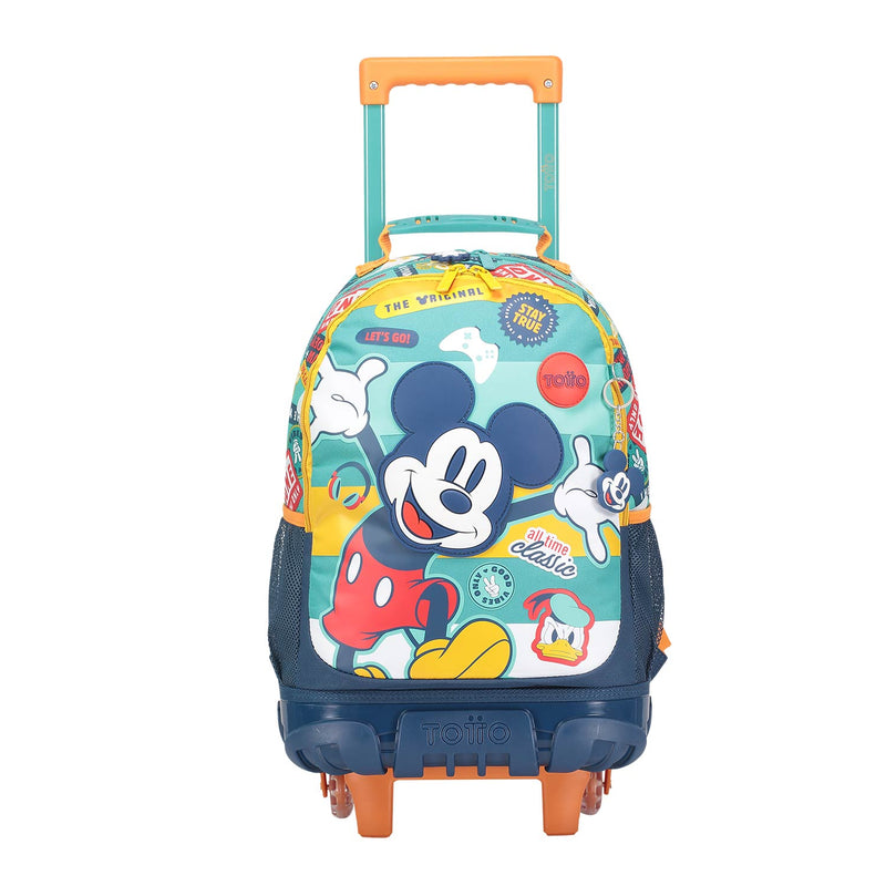 Mochila Infantil Mochila Con Ruedas Mickey Mouse Mochila Con