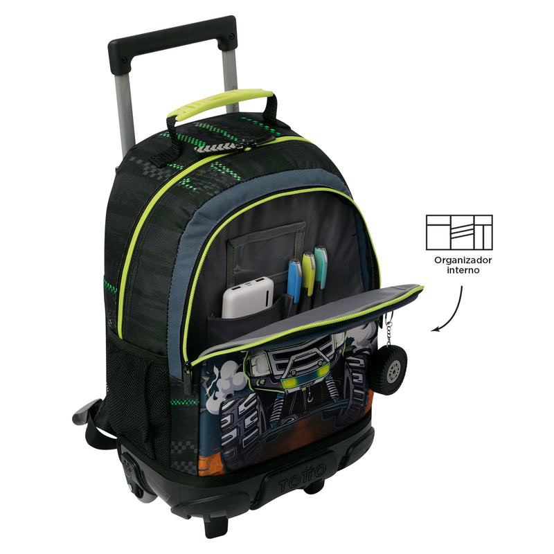 MOCHILA RUE BOMPER MONSTER RACE M 7CX