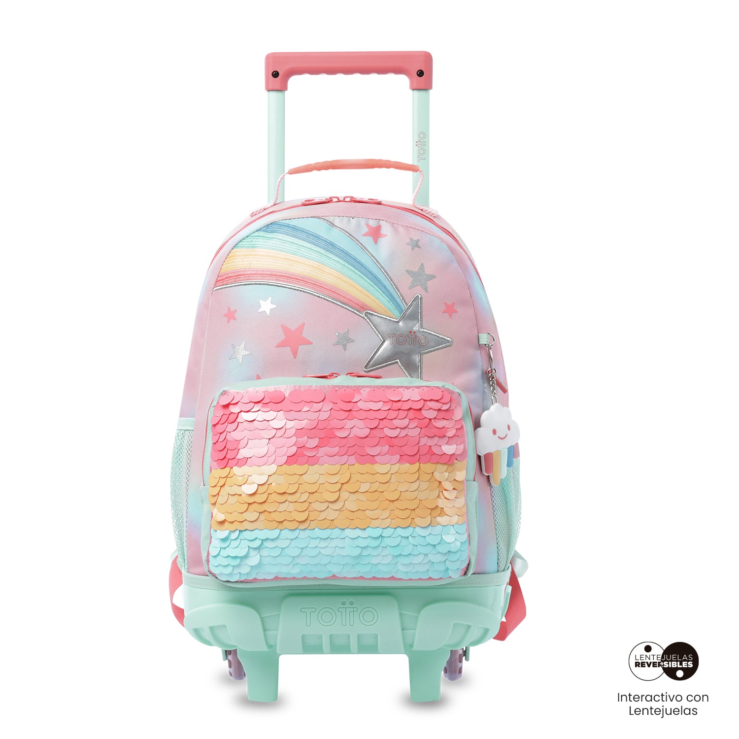 MOCHILA RUE BOMPER RAINBOW STAR M 1KF