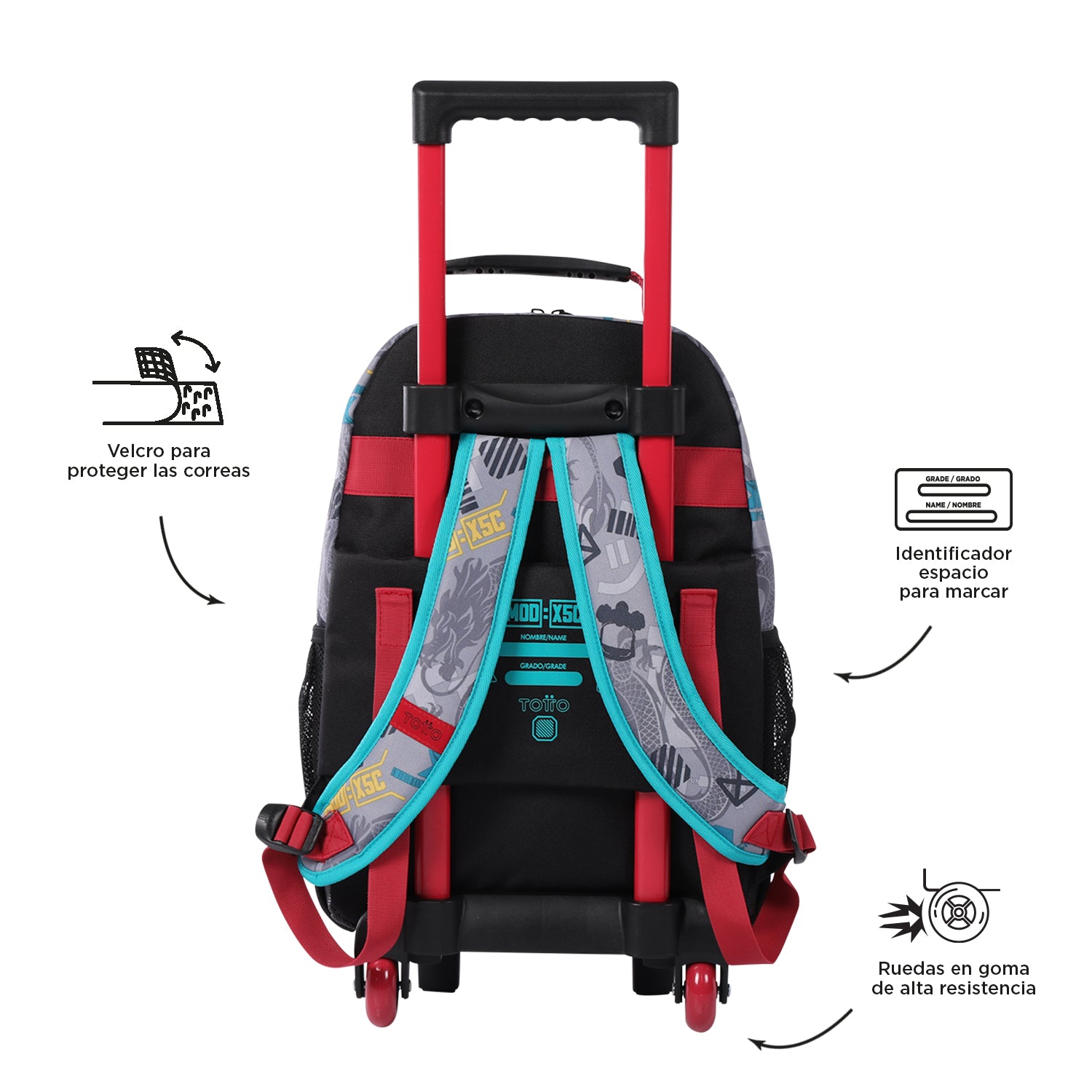 MOCHILA RUE BOMPER RAIYU M 5Y3 – Totto Honduras