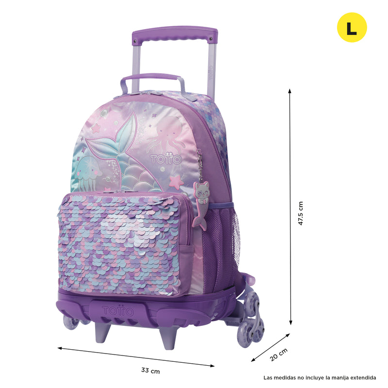 MOCHILA 3 RUE BOMPER SIRENY L 4QU